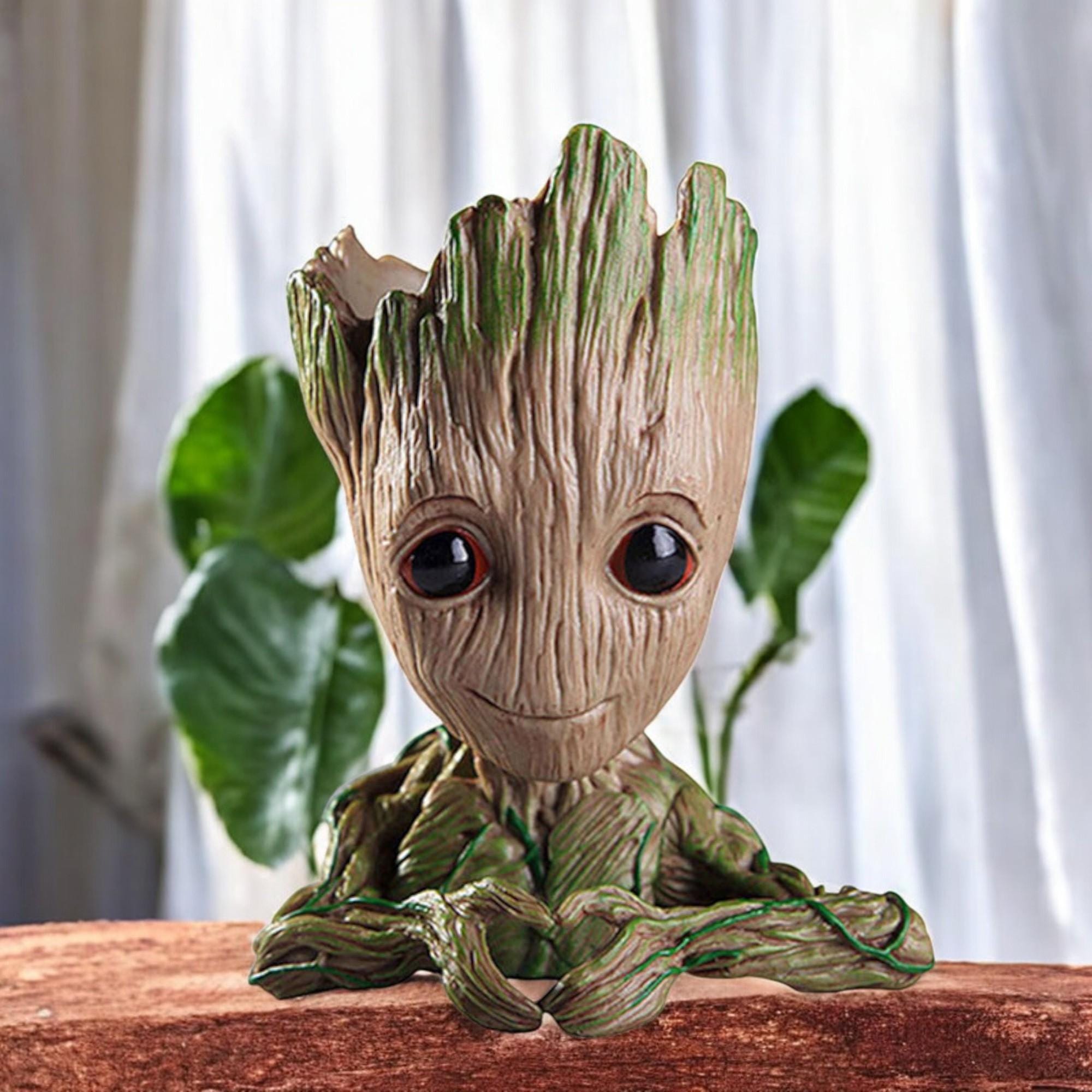 愛らしいベビーグルート樹脂プランター＆プラントホルダー