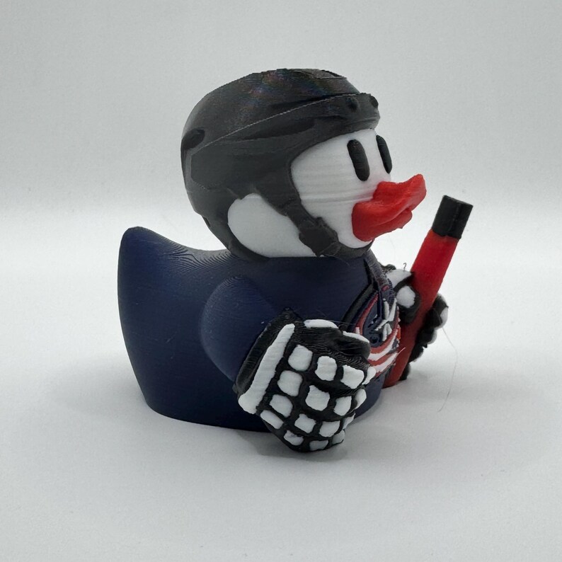 Columbus Blue Jackets inspired Duck bild 2