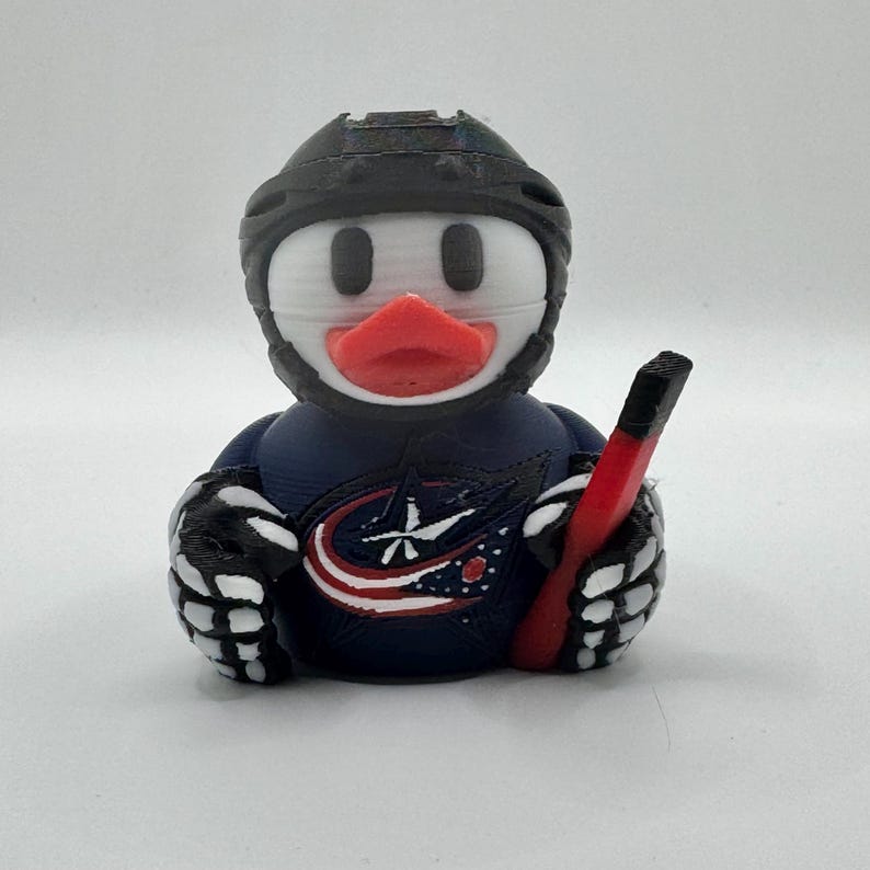 Columbus Blue Jackets inspired Duck bild 1