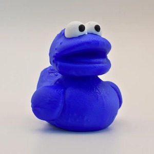 Cookie Monster Inspired Duck