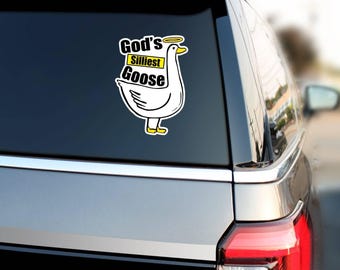 God's Silliest Goose Sticker