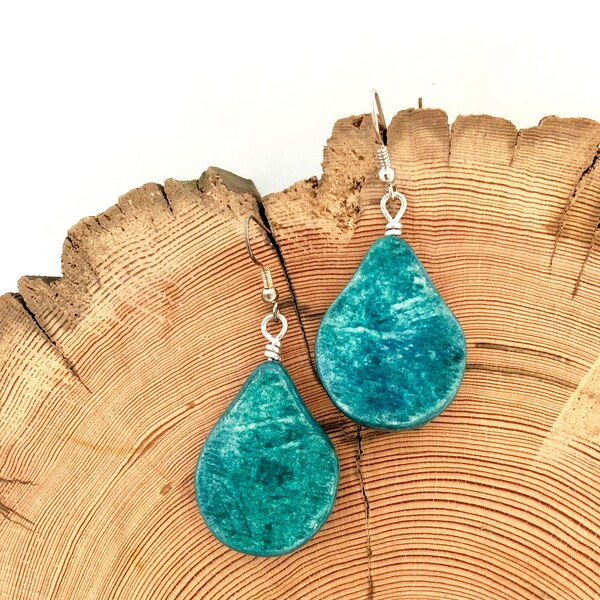 Watercolor Earrings Etsy