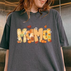 Comfort Fall Mama Shirt, Fall Mom Tshirt, Pumpkin Mom Tee, Thanksgiving Mama Sweatshirt, Pumpkin Season Mom Gift, Cute Fall Mama Shirts