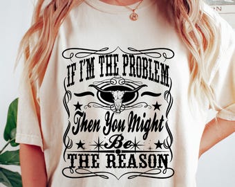 Camiseta vaquera divertida: camiseta retro cómoda del oeste