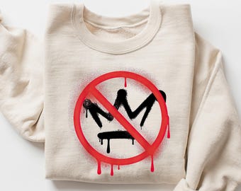 No Kings Protest Sweatshirt, Nope Shirt, Bold Crown Tee, Anti Monarchy Political Tshirt, Political Protest Sweater, Anti Trump Equality Tee