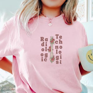 Comfort Radiologic Technologist Tee, Rad Tech Shirt, Radiology Skeleton Tshirt, Preppy Tech Skeleton Sweatshirt, Graduation Tech Gift