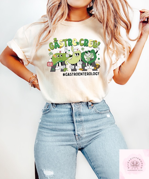 Gastro Crew St Patrick Shirt, Gastroenterology St Pattys Tshirt, St Paddys Gastro Endo Nursing Sweatshirt, St Paddys Gastroenterologist Gift