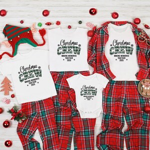 Christmas Crew 2025 Shirt, Family Christmas 2025 Tshirt, Family Matching Christmas Tee, Christmas Couple Matching Sweatshirt, Christmas Gift