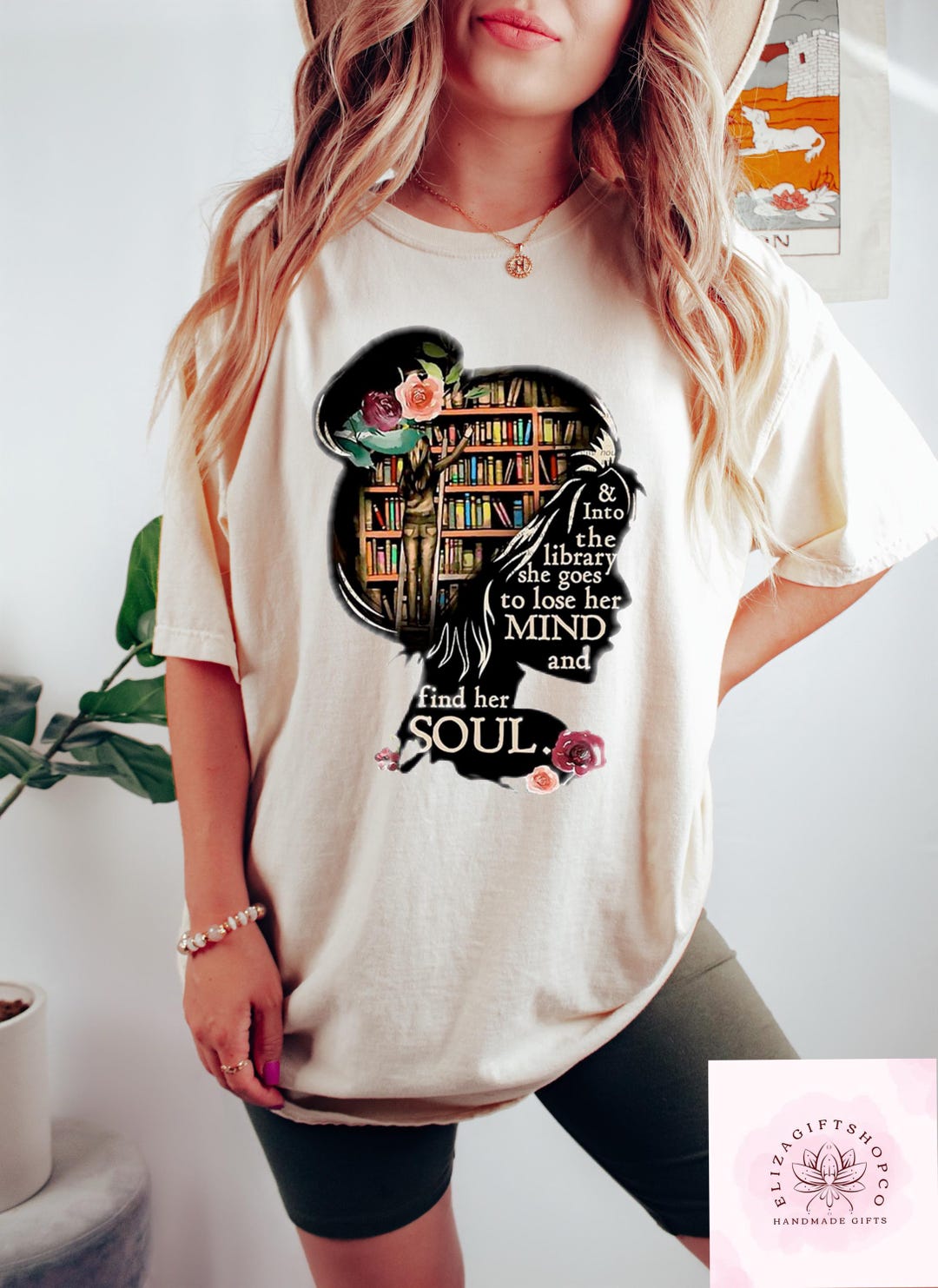 Into the Library She Goes to Lose Her Mind and Find Her Soul Book T ...