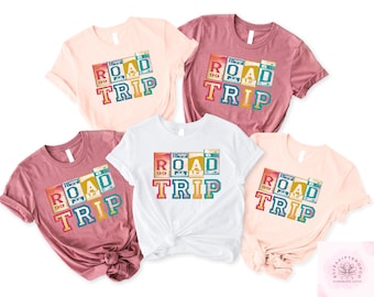 Road Trip T-shirt, Family Road Trip Shirt, Sisters Road Trip Sweatshirt, Travel Matching Outfit, Family Vacation Gift, Girls Adventure Tee