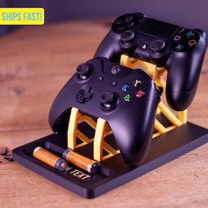 Custom Controller Holder Stand | Desk Organization | Sleek Functional Gaming Accessory
