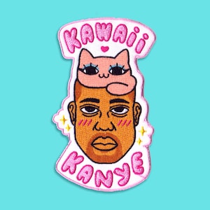 Iron-on Backing Available Cardi B Embroidered Patch
