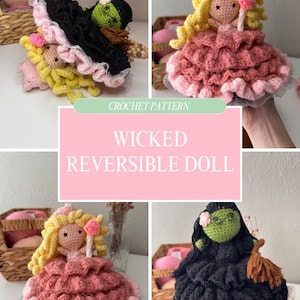 Wicked Reversible Doll Pattern