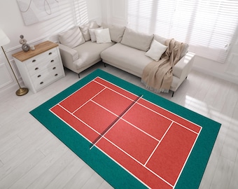 Tennisplansmatta: Halkfri sportmatta