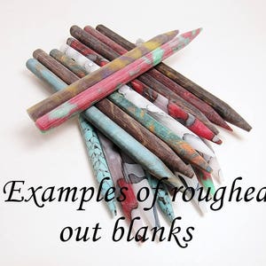 Two Semi DIY Hair Sticks