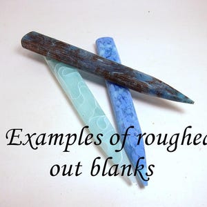 Semi DIY Oval Hair Stick