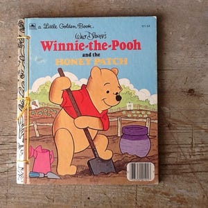 winnie the pooh notebook from a little golden book
