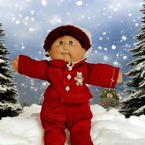 Seltene Wunderschöne Vintage 1985 Cabbage Patch Puppe ALLES ORIGINAL inclusive Geburtsurkunde