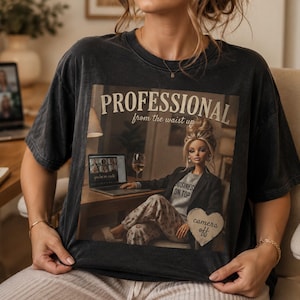Work From Home PNG, Funny Remote Work Shirt