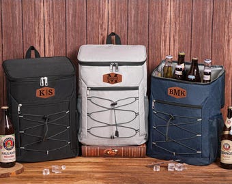 Mochila térmica para padrinos de boda con nombre, bolsa térmica personalizada para cerveza de golf, bolsa de picnic aislada para padrinos de boda, regalo de boda para padre, esposo o novio.