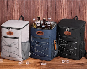 Mochila isotérmica personalizada para padrinos de boda, bolsa térmica personalizada para cerveza y golf, regalo para el Día del Padre.