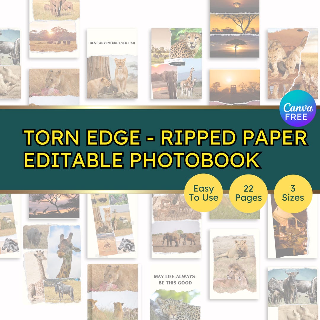 Canva Photo Book & Ebook Template Design Your Travel Photobook Wedding