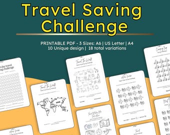 Savings Challenge: Track Your Vacation Savings and Fund, Join the Travel Challenge, and Use Our Savings Tracker for Smart Money Saving