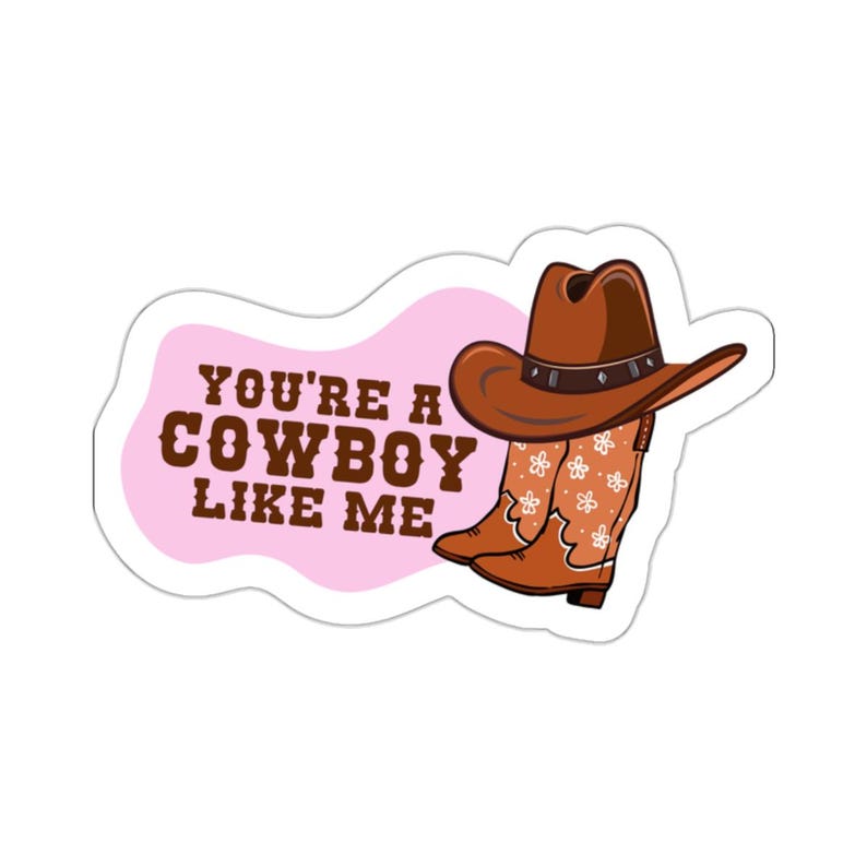 You're a Cowboy Like Me | Taylor Swift | Cowboy Like Me l Evermore | Sticker image 5