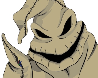Oogie Boogie | Nightmare Before Christmas | Digital Vector File | PNG | Ready for Cricut
