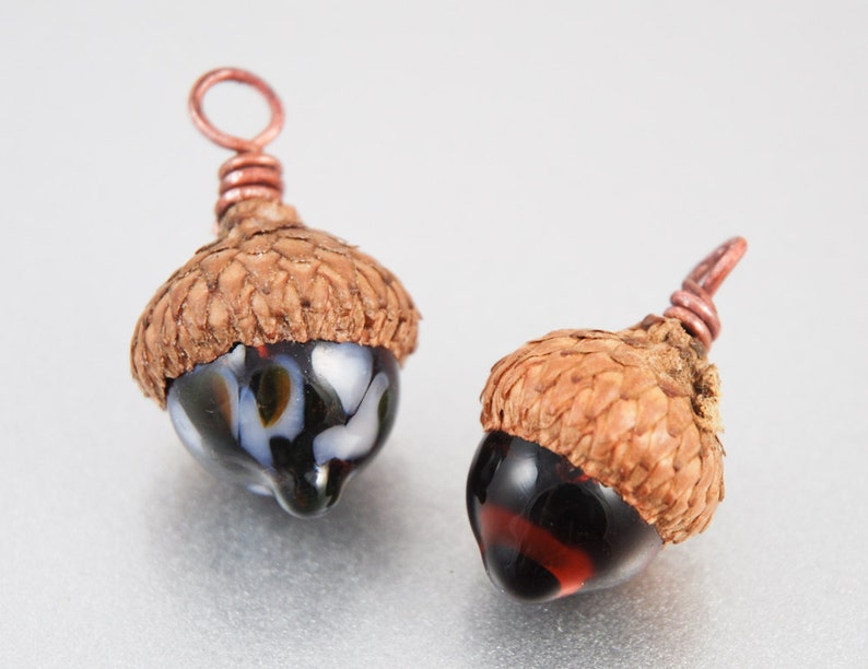 Acorn Lampwork Bead Tutorial How to Create 3 Different Etsy