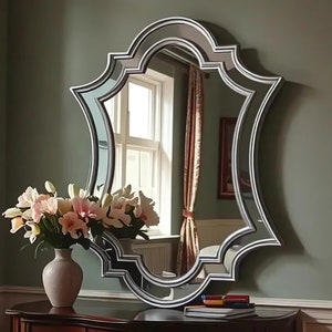 Decorative Arch Shaped Mirror in the most beautiful corner of your home - Modern bedroom wall mirror with classic arch elegance -Arch Mirror