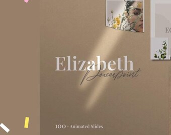 Elizabeth Powerpoint Template | 100+ Super Smooth Animation Compatible with PowerPoint and Keynote