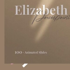 Elizabeth Powerpoint Template | 100+ Super Smooth Animation Compatible with PowerPoint and Keynote