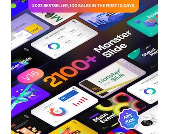 Animated PowerPoint Template: 2100+ Slides for Business & Creative Projects