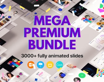 Animated Slides MEGA Bundle | Business & Creative Projects