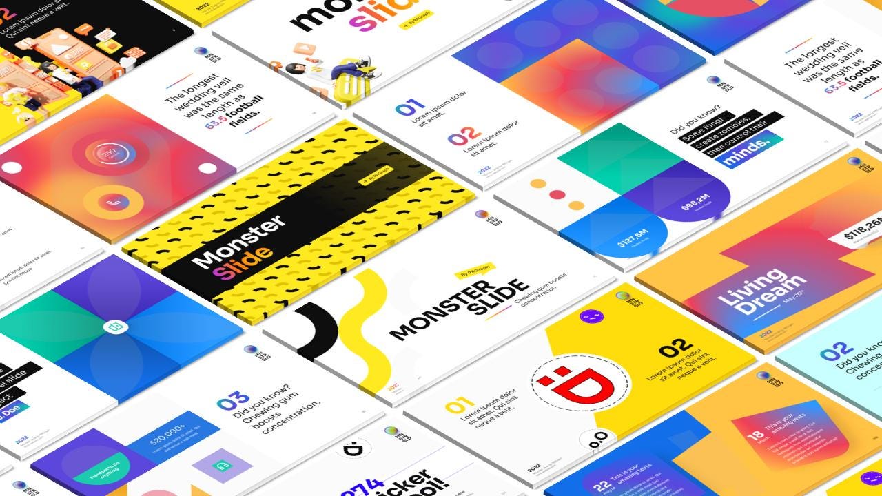Animated Powerpoint Template: 2100+ Slides for Business & Creative ...