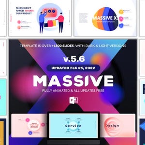 Massive X Animated PowerPoint Presentation Template/Fully Animated Multipurpose PowerPoint Template / Modern PPT Designs