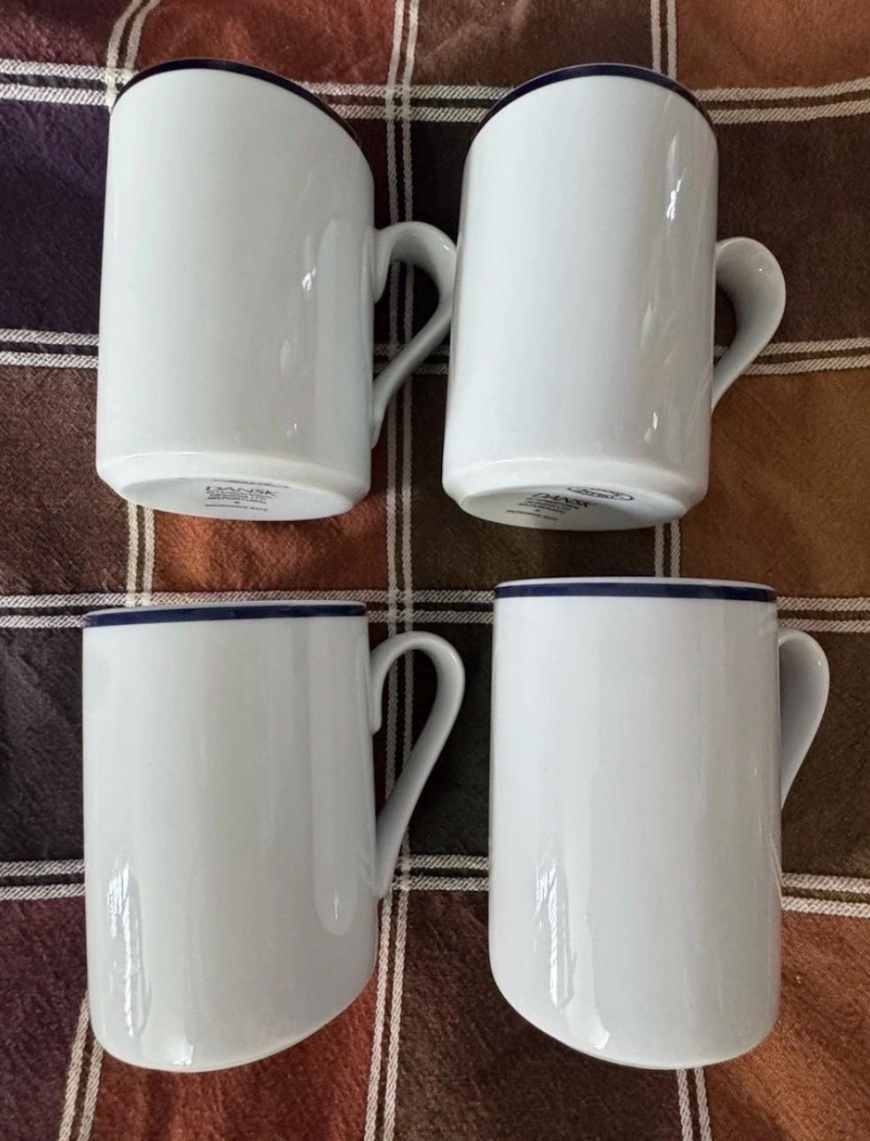 18 20oz heavy duty coffee mugs Ceramic Coffee Mugs & Soup Mugs - Amber Blue main image 0
