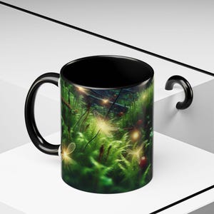 Enchanted Forest Coffee Mug 11oz | Cozy Drinkware, Gift for Nature Lovers, Magical Home Decor, Fantasy Mug for Any Occasion, Fairytale Vibe