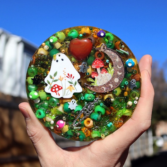 Reusable Picky Pad Ghost Forest, Stress, ADHD, Dermatillomania, Anxiety, Non-Toxic, Biodegradable, Skin Safe - Satisfy Your Urge to Pick!