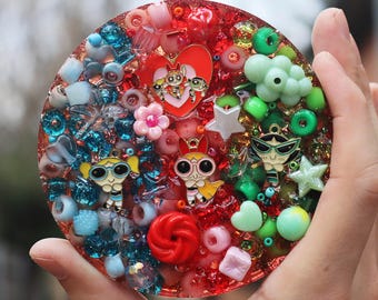 Reusable Picky Pad Power Sisters Themed, Stress, Dermatillomania, ADHD, Anxiety, Non-Toxic, Biodegradable, Skin Safe, Satisfying!