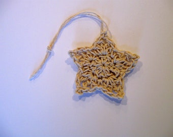 Star  Crochet Pattern, Instant Download, Crochet Pattern. Garland Instructions Included.