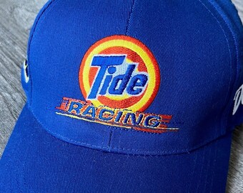 Casquette Vintage NASCAR 50th Anniversary - Tweed Noir, Réglable, Neuve Sans étiquette