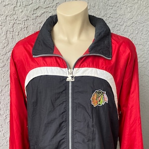 1990s vintage Chicago Blackhawks Starter jacket - size XL