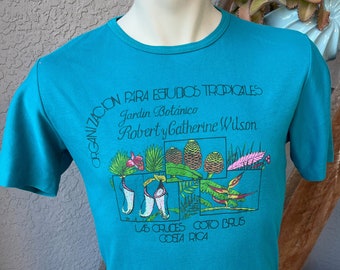 1980s Organization for Tropical Studies vintage Costa Rica t-shirt - size L/XL