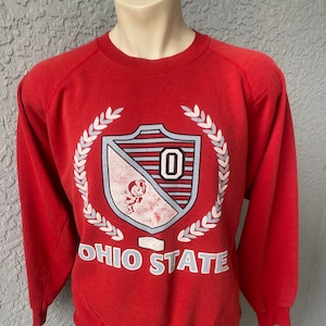 Ohio State University 1980s vintage sweatshirt - red size XL