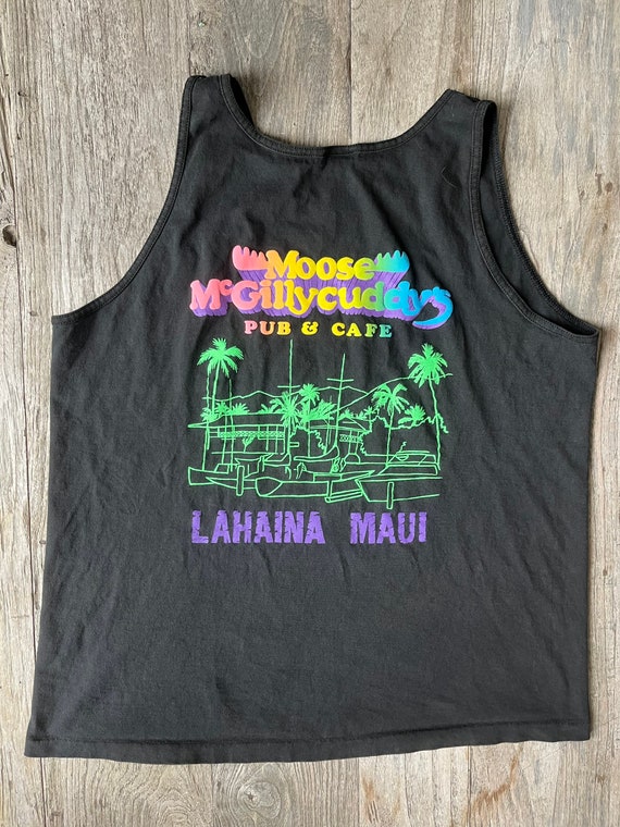 Moose McGillycuddy's Lahaina Maui 1980s vintage tank … - Gem