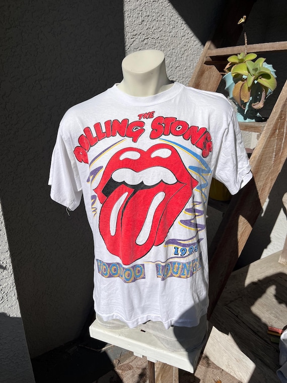 Vintage Rolling Stones 1994 Voodoo Lounge Concert Tour Tee Shirt