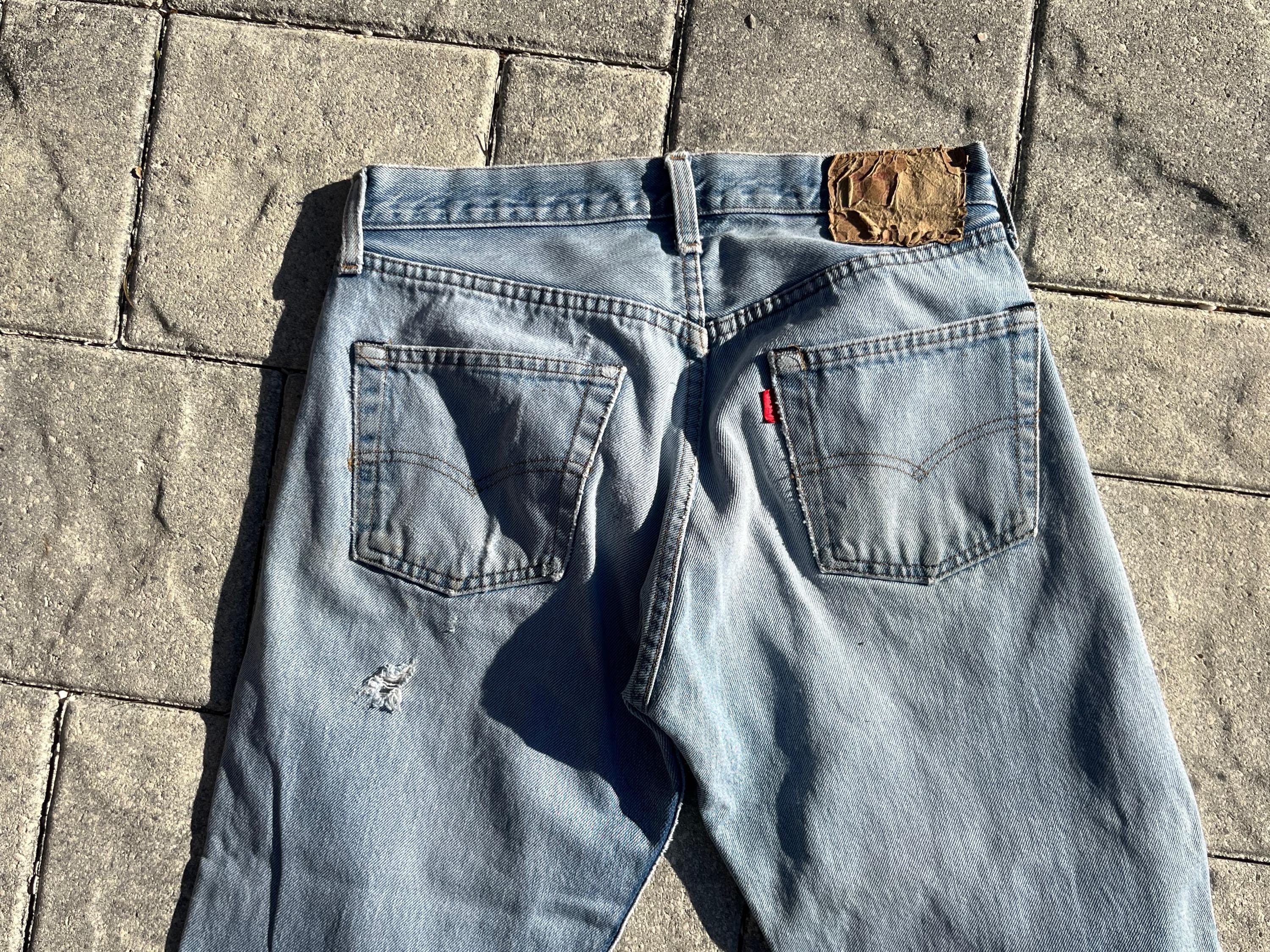 LEVI'S MADE IN THE USA 501 セルビッチ　デニム W30 日本未発売！セルビッチ＆ビンテージ仕様！LEVI'S（USA