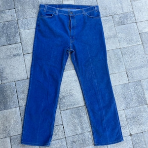 Levis genuine vintage 1980s bootcut jeans denim- size 38x34